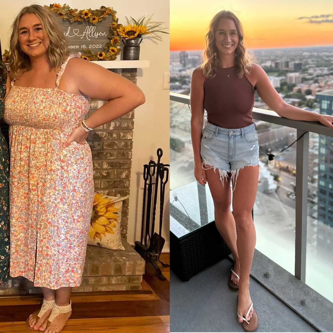 Coach before and after body transformations